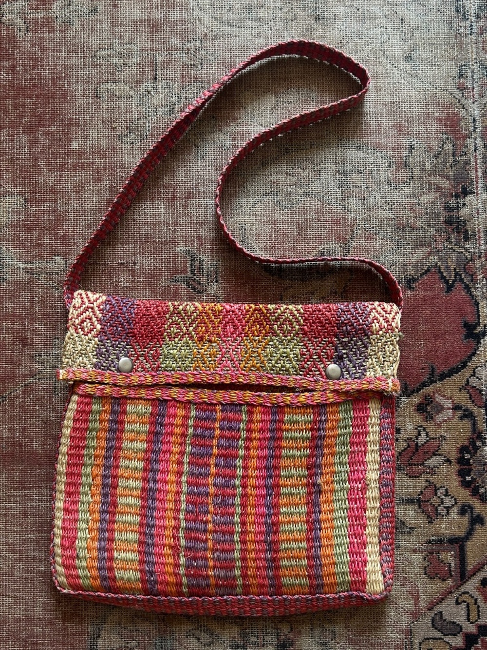 Vintage Y2K Jute Purse